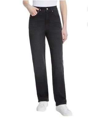 Gloria Vanderbilt Women’s Straight Leg Relaxed Fit Cotton Stretch Jean Size 14